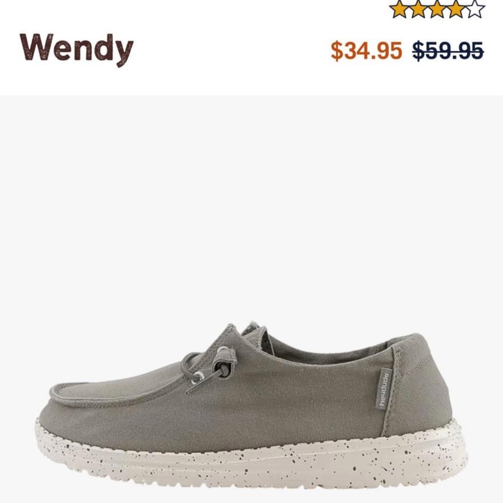 Hey dudes Wendy size 7.  Brand new